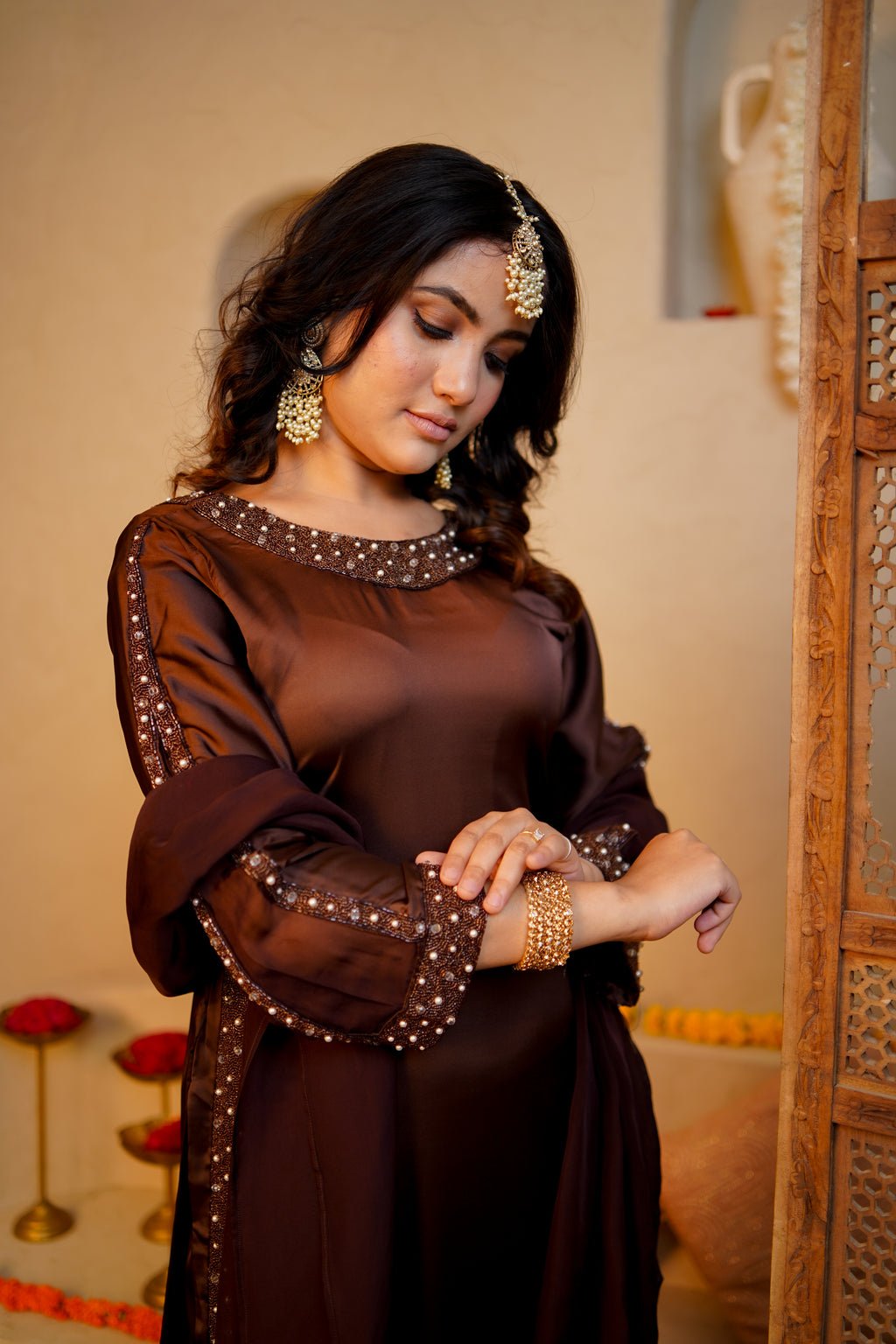 Zareen pearl Pakistani Long Suit