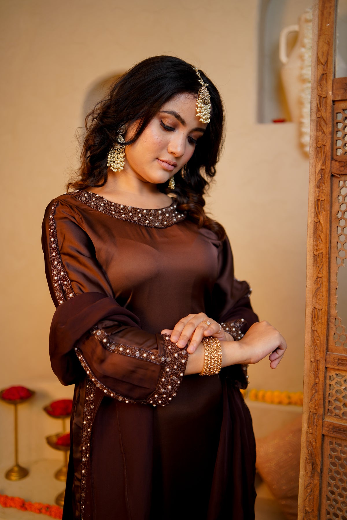 Zareen pearl Pakistani Long Suit