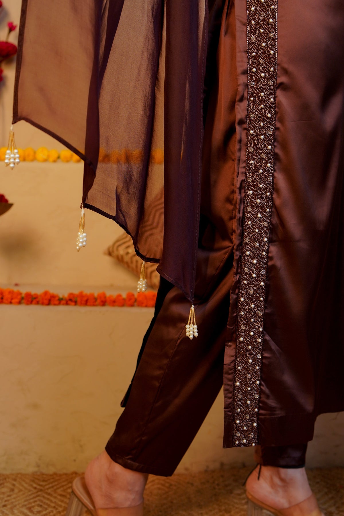 Zareen pearl Pakistani Long Suit