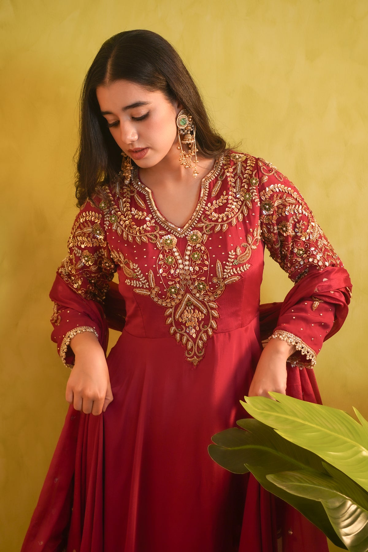 MAHARANI ZARDOZI HANDWORK ANARKALI