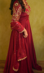 MAHARANI ZARDOZI HANDWORK ANARKALI