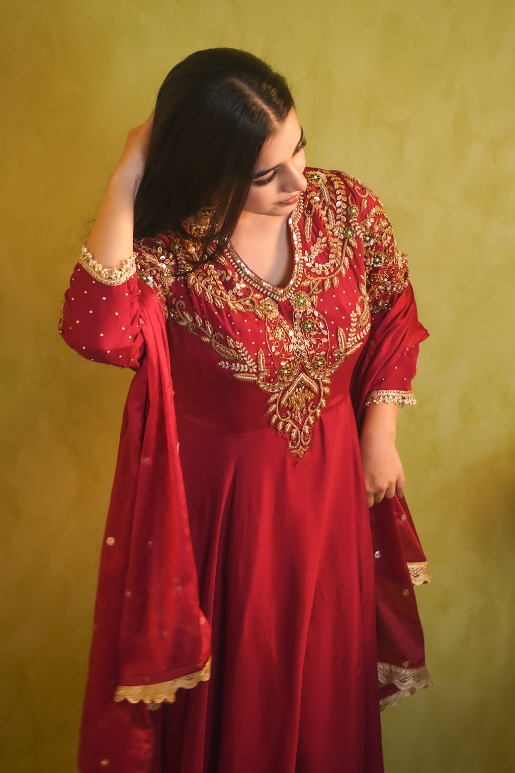 MAHARANI ZARDOZI HANDWORK ANARKALI