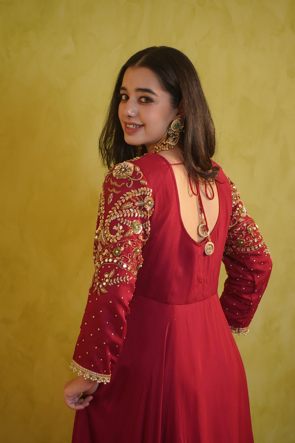 MAHARANI ZARDOZI HANDWORK ANARKALI