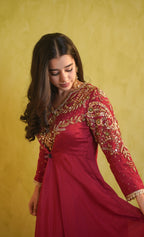 MAHARANI ZARDOZI HANDWORK ANARKALI