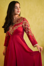 MAHARANI ZARDOZI HANDWORK ANARKALI