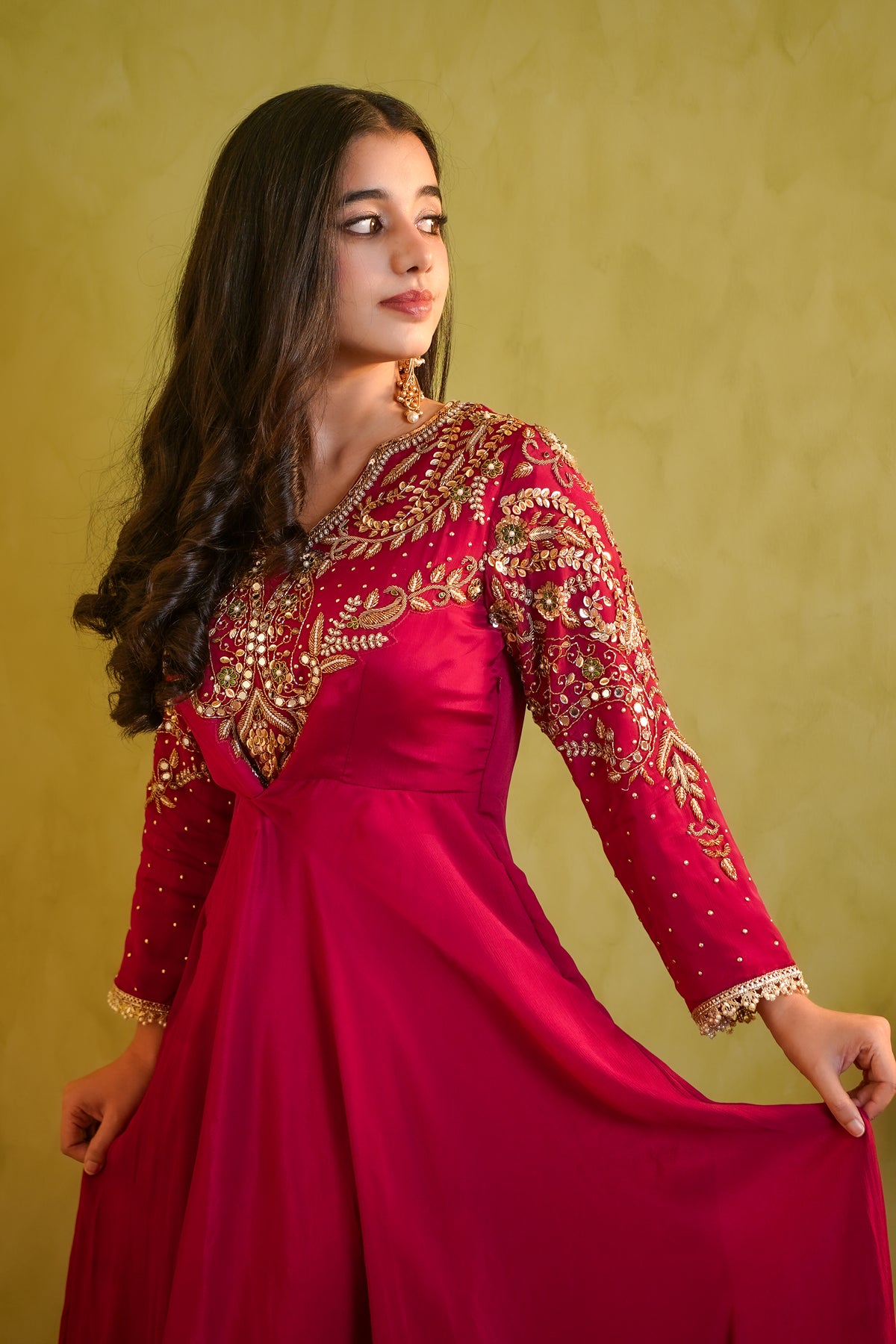 MAHARANI ZARDOZI HANDWORK ANARKALI