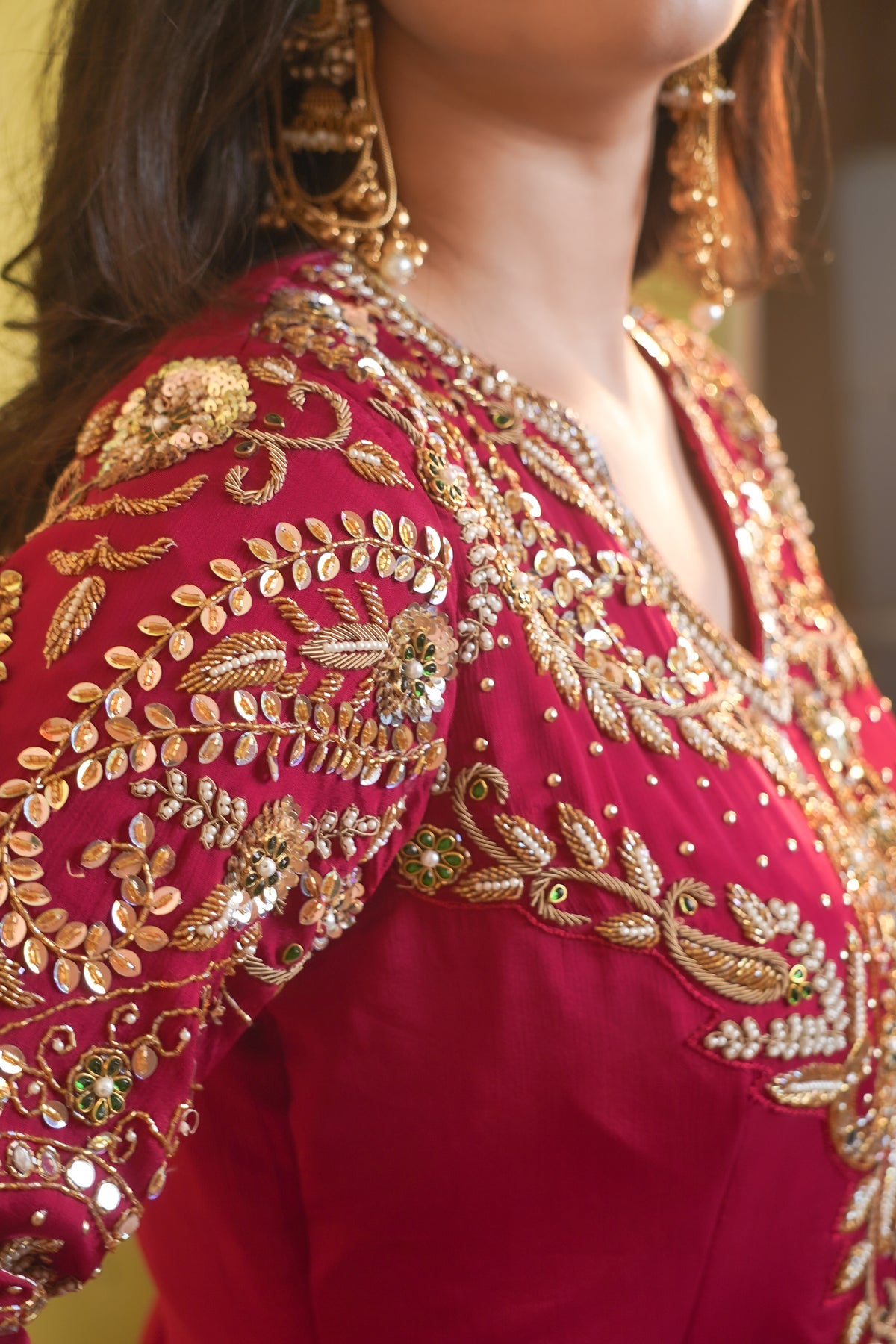 MAHARANI ZARDOZI HANDWORK ANARKALI