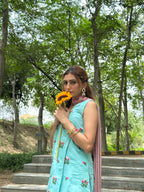 Sundari short Angrakha Set