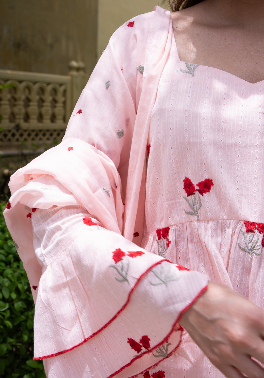 Gulabo Bell Sleeve Suit Set