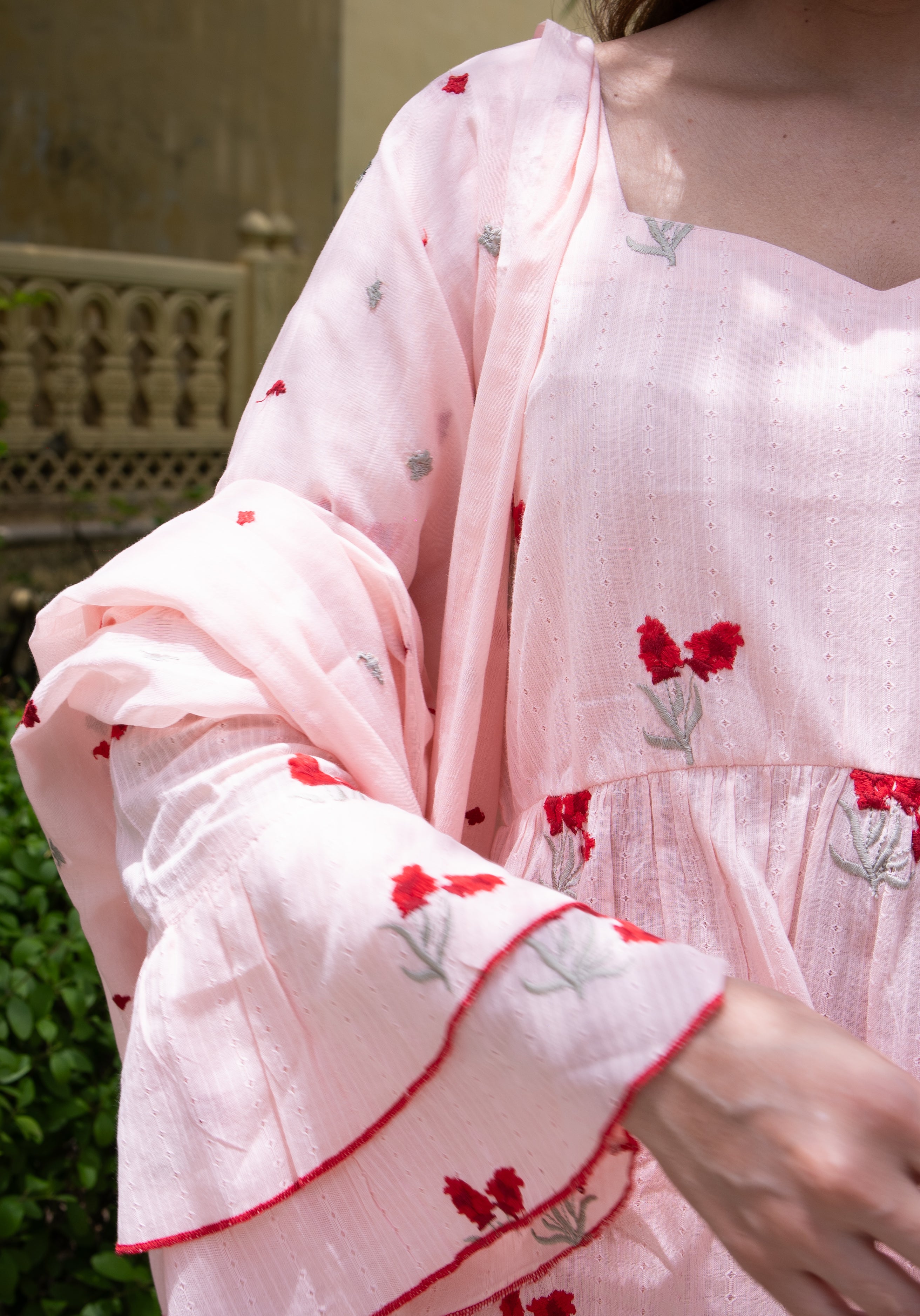 Gulabo Bell Sleeve Suit Set