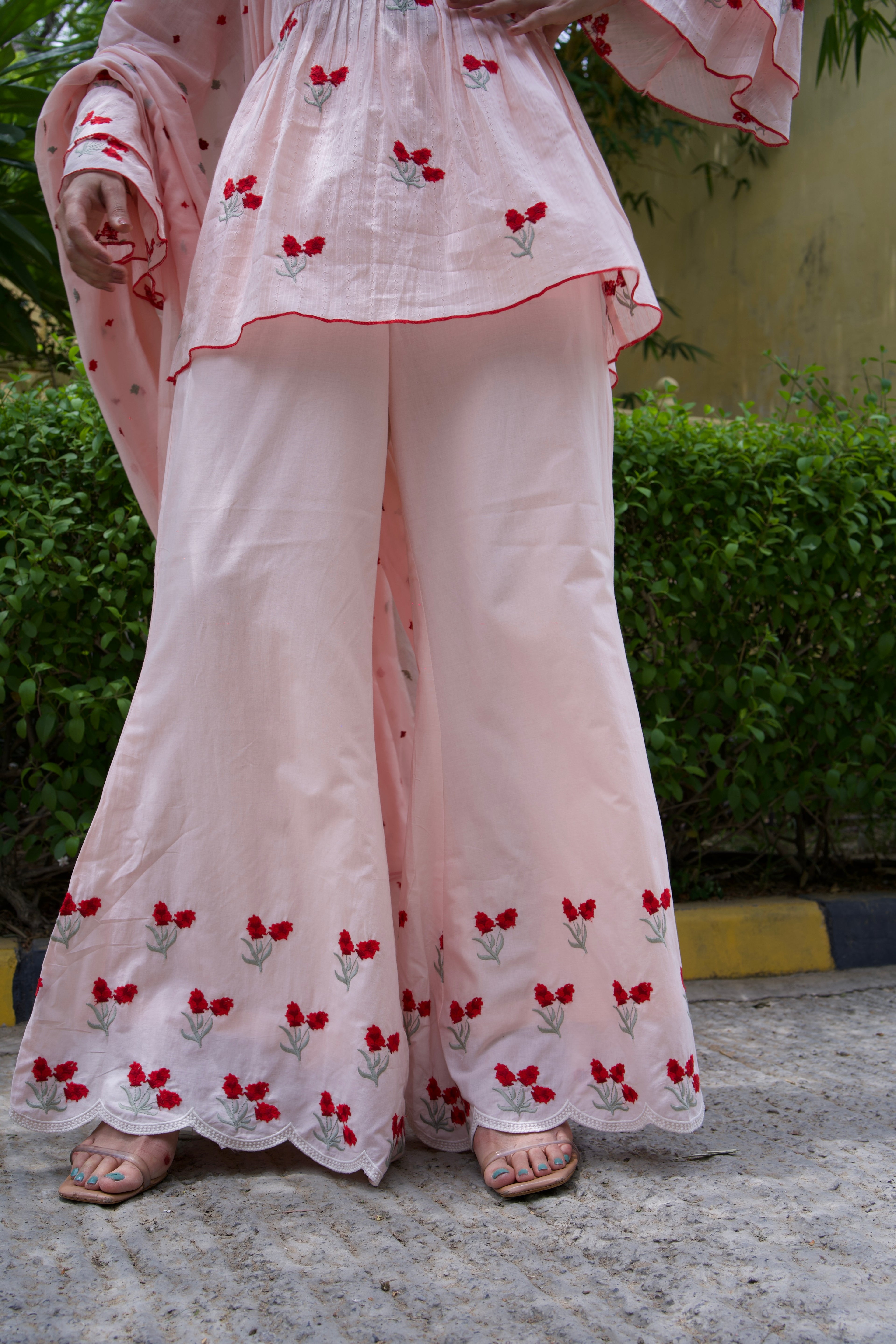 Gulabo Bell Sleeve Suit Set