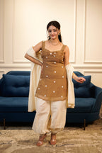 Sunehri Balloon Suit Set