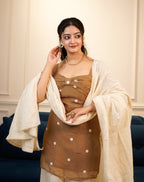 Sunehri Balloon Suit Set