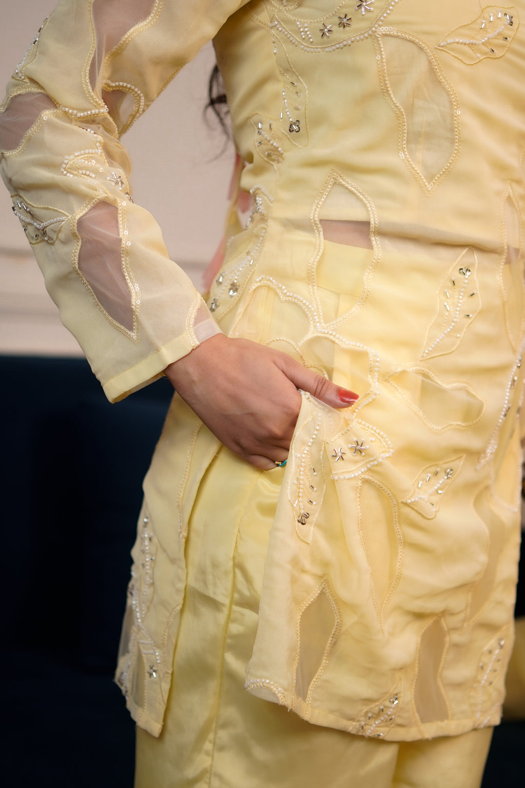 KESAR GUL handwork suit SET