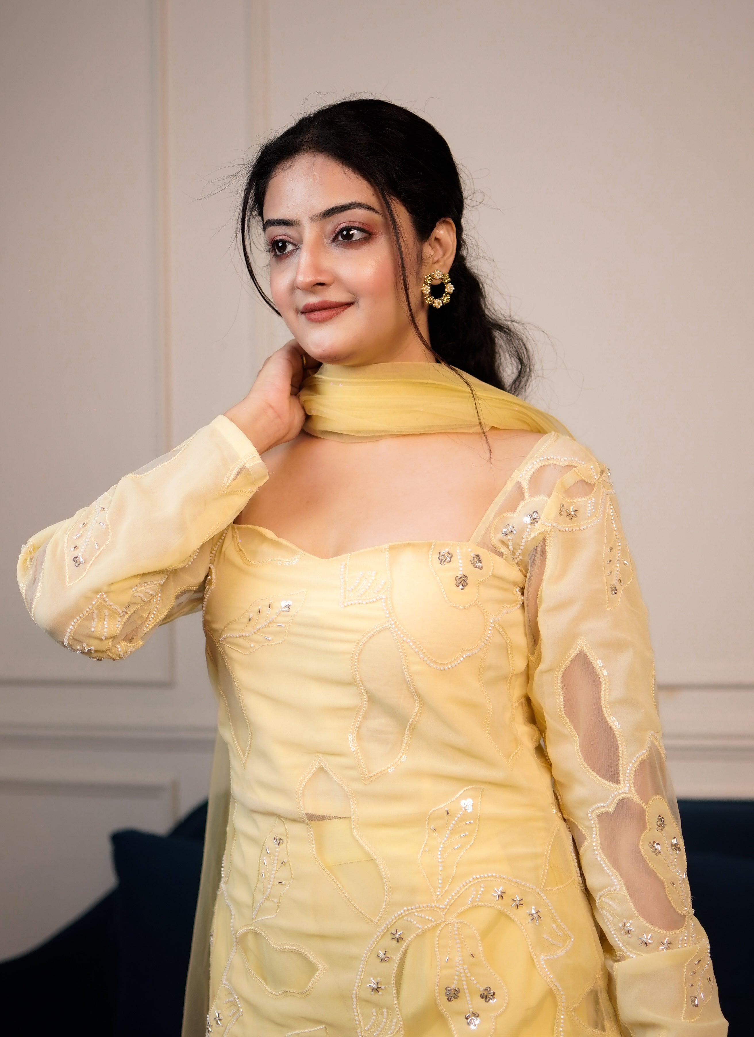 KESAR GUL handwork suit SET