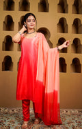 Surkh Ombre suit Set