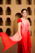 Surkh Ombre suit Set