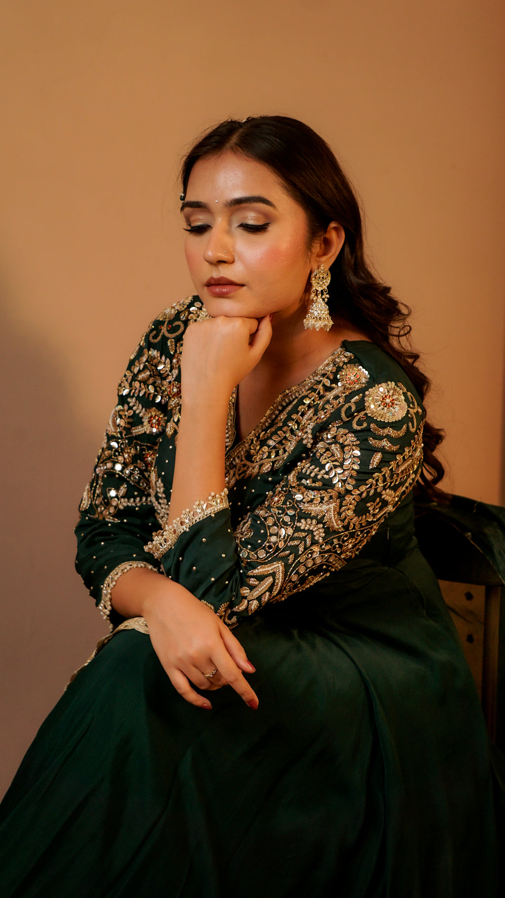 MAHARANI ZARDOZI HANDWORK ANARKALI