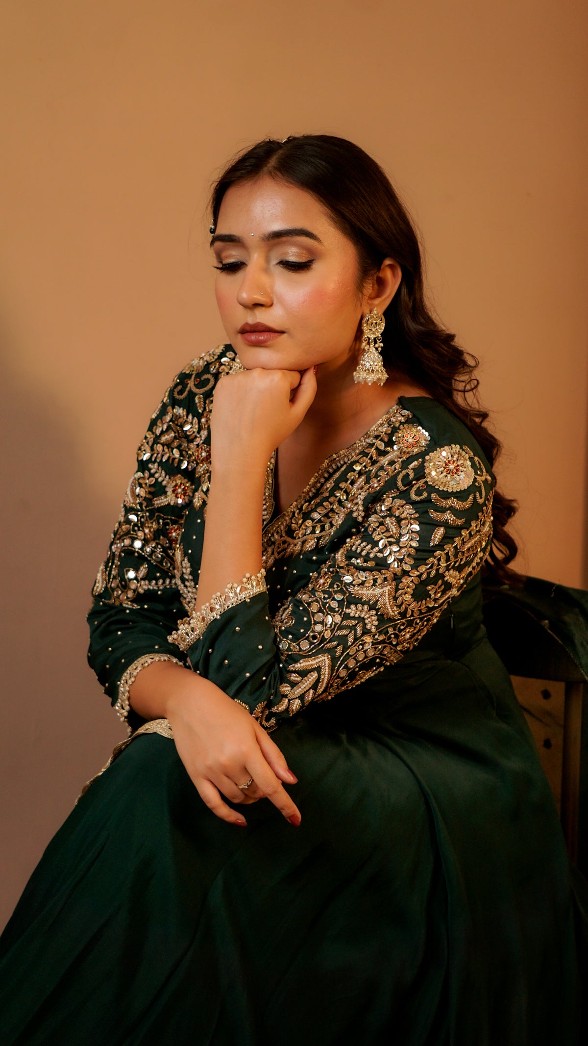 MAHARANI ZARDOZI HANDWORK ANARKALI