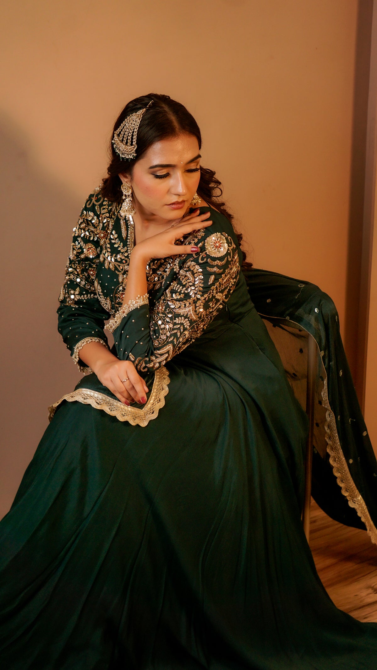 MAHARANI ZARDOZI HANDWORK ANARKALI