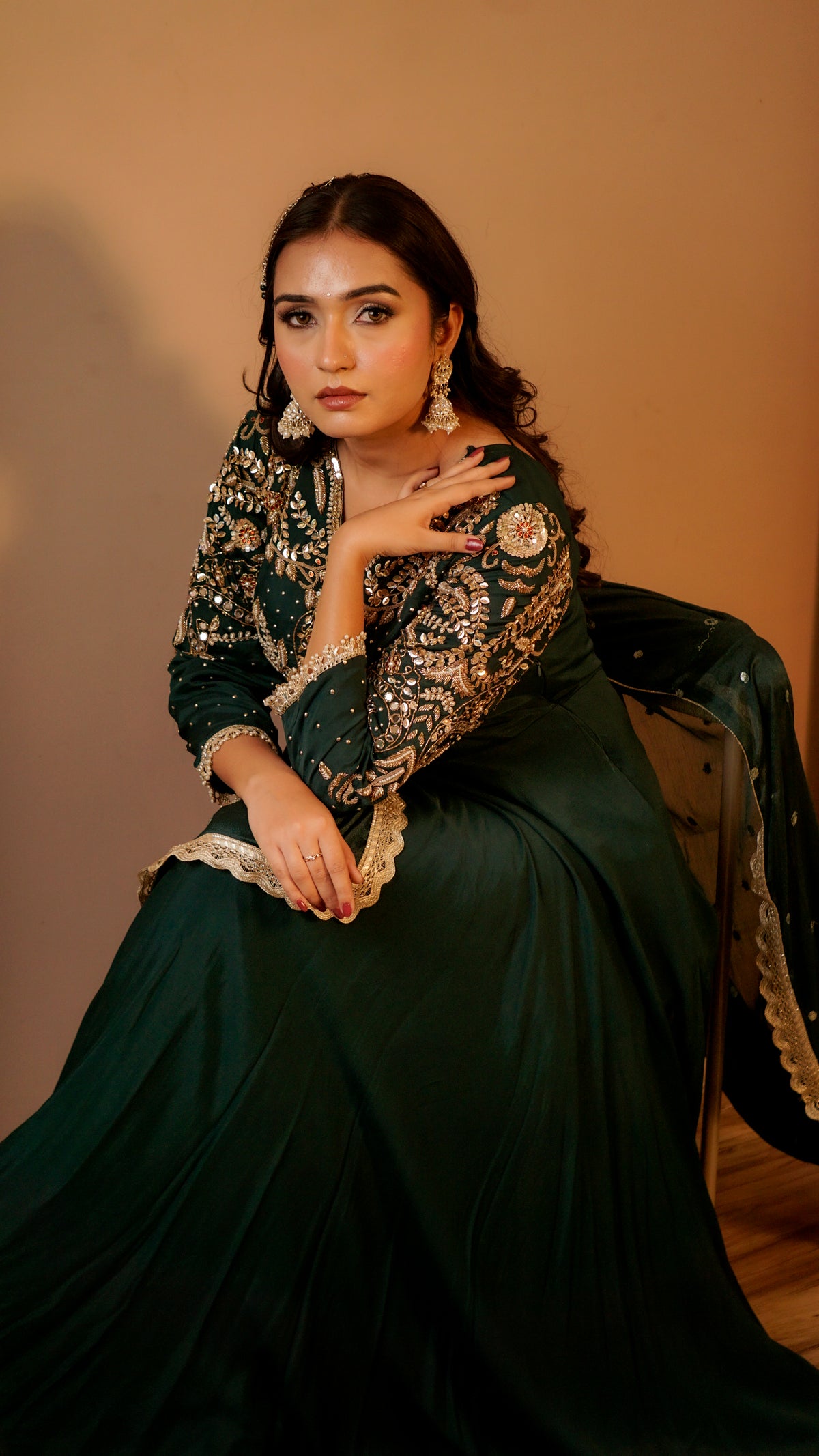 MAHARANI ZARDOZI HANDWORK ANARKALI