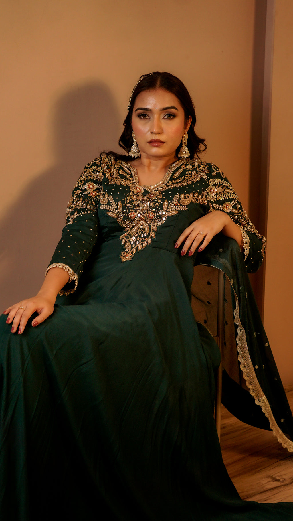 MAHARANI ZARDOZI HANDWORK ANARKALI