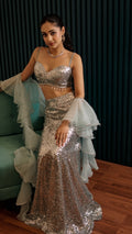 Jalpari  Sequins Lehenga Set