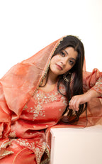 Rust rose orgenza palazzo set