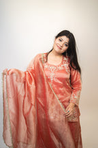 Rust rose orgenza palazzo set