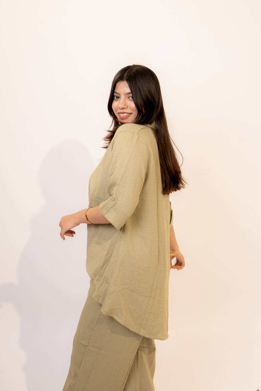 Olive green urban coord set