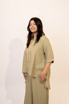 Olive green urban coord set