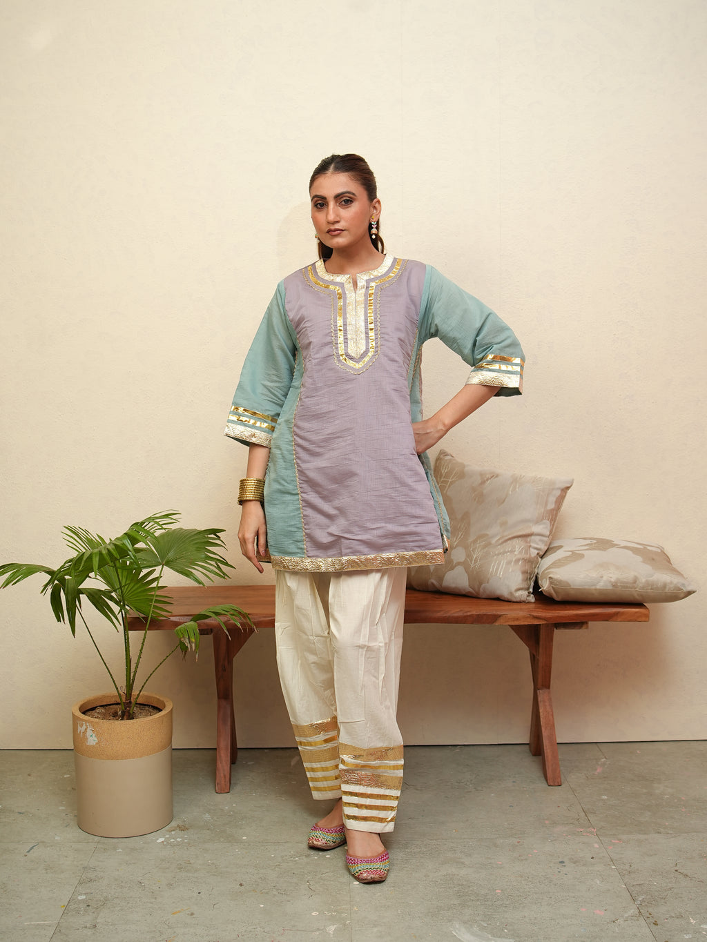 Meher Farshi Kurta Set