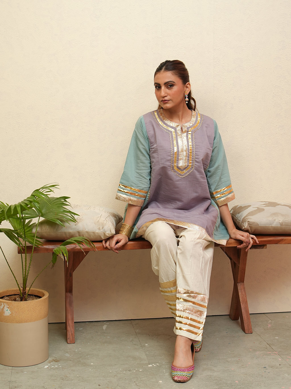 Meher Farshi Kurta Set