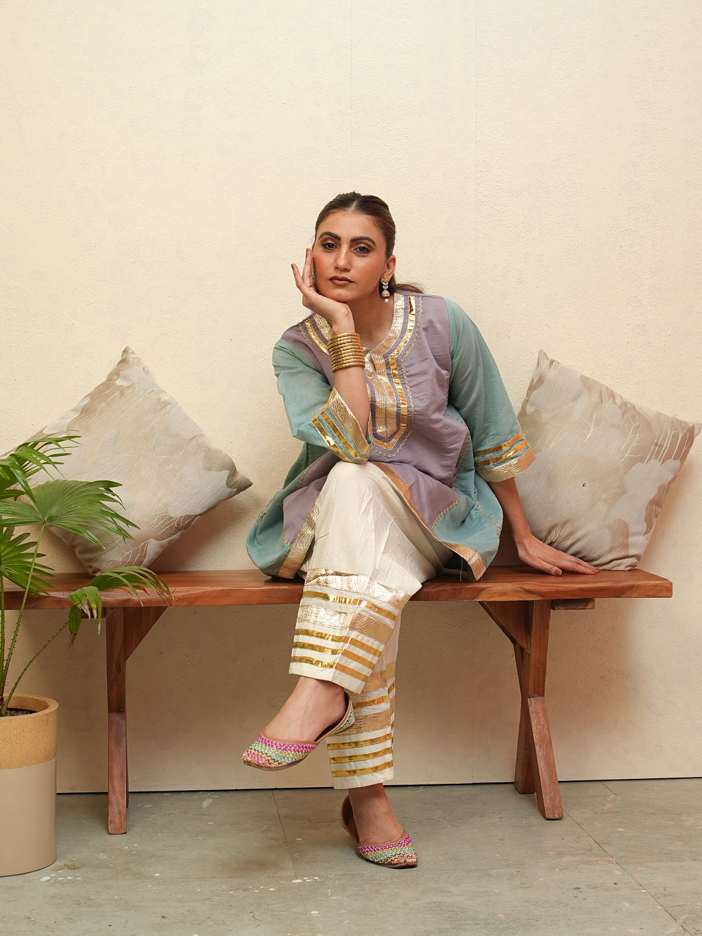 Meher Farshi Kurta Set