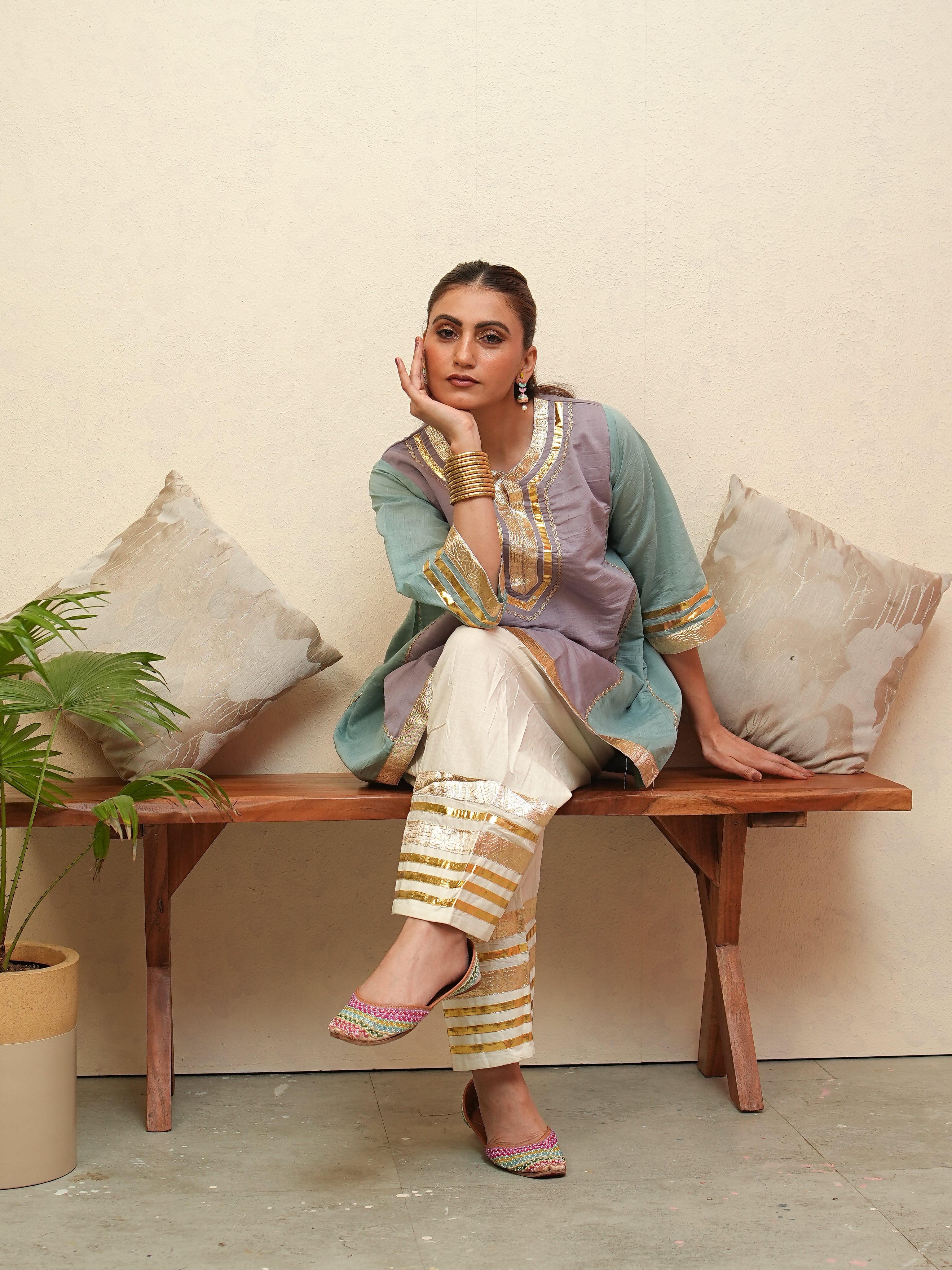 Meher Farshi Kurta Set