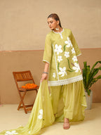 Gulbahar Handpainted Suit Set