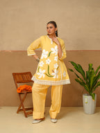 Gulbahar Handpainted Suit Set