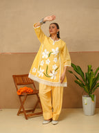 Gulbahar Handpainted Suit Set
