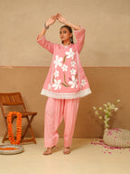 Gulbahar Handpainted Suit Set