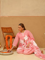Gulbahar Handpainted Suit Set