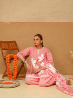 Gulbahar Handpainted Suit Set
