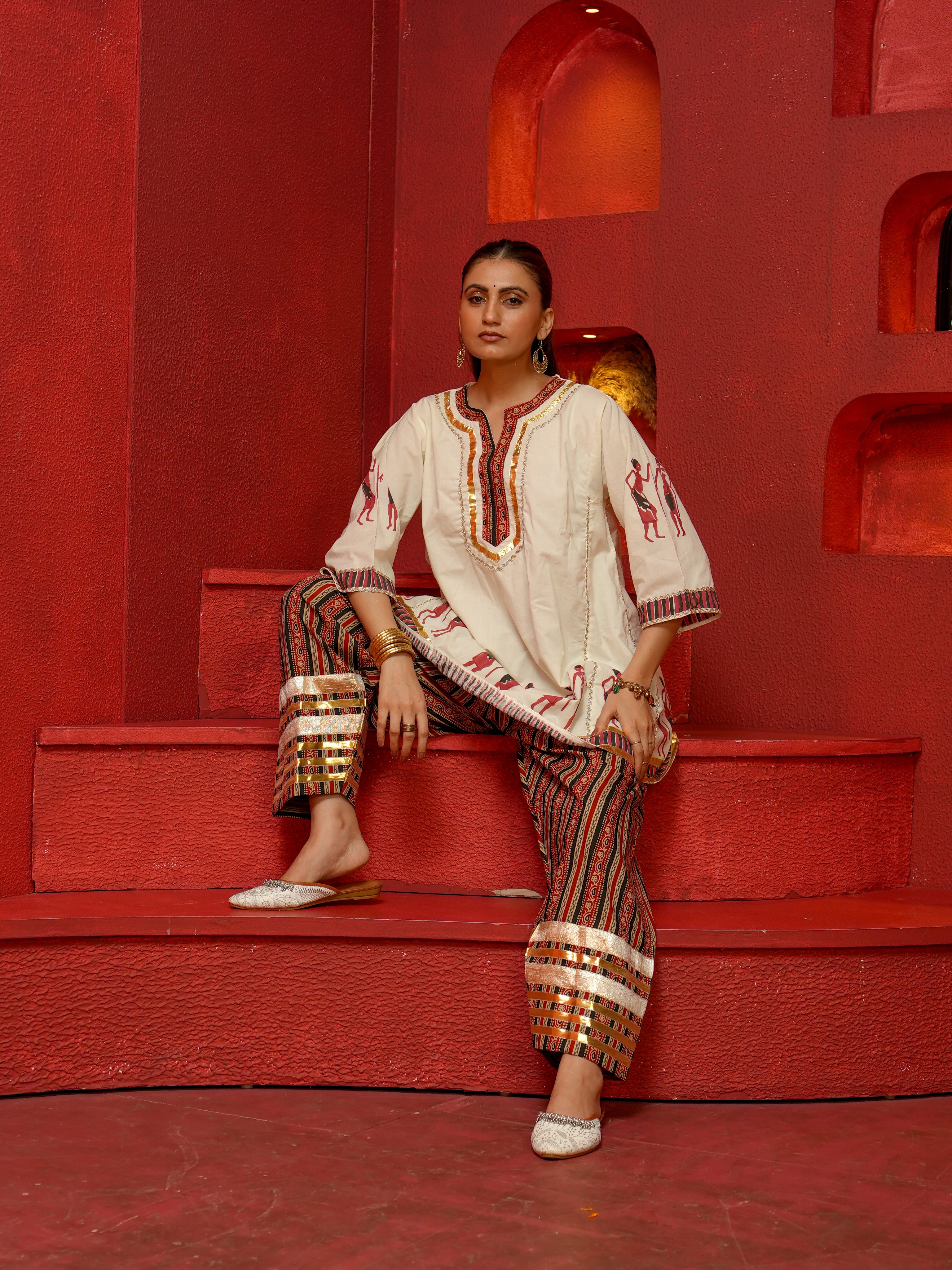 Rangriti Farshi Kurta Set