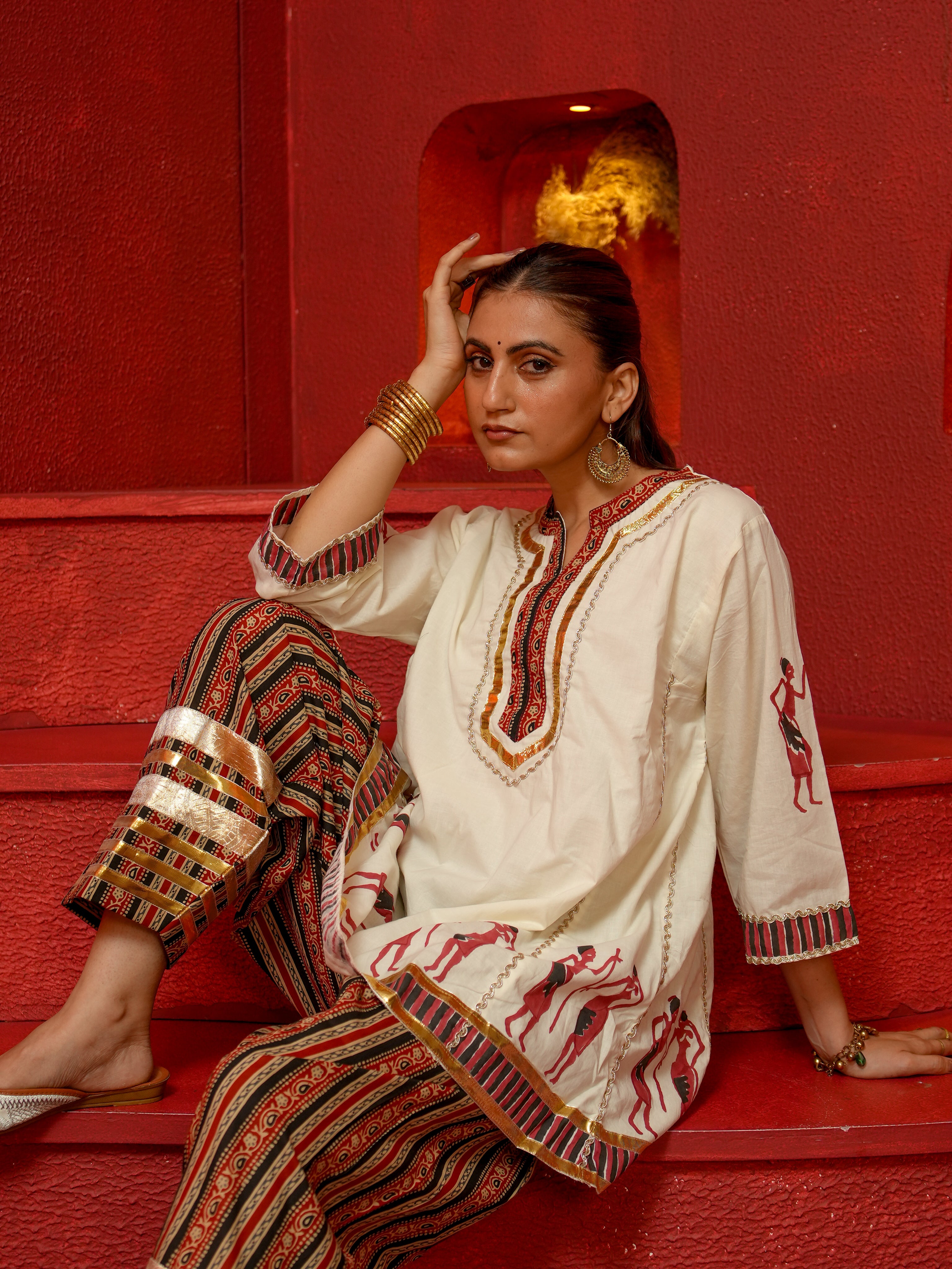 Rangriti Farshi Kurta Set