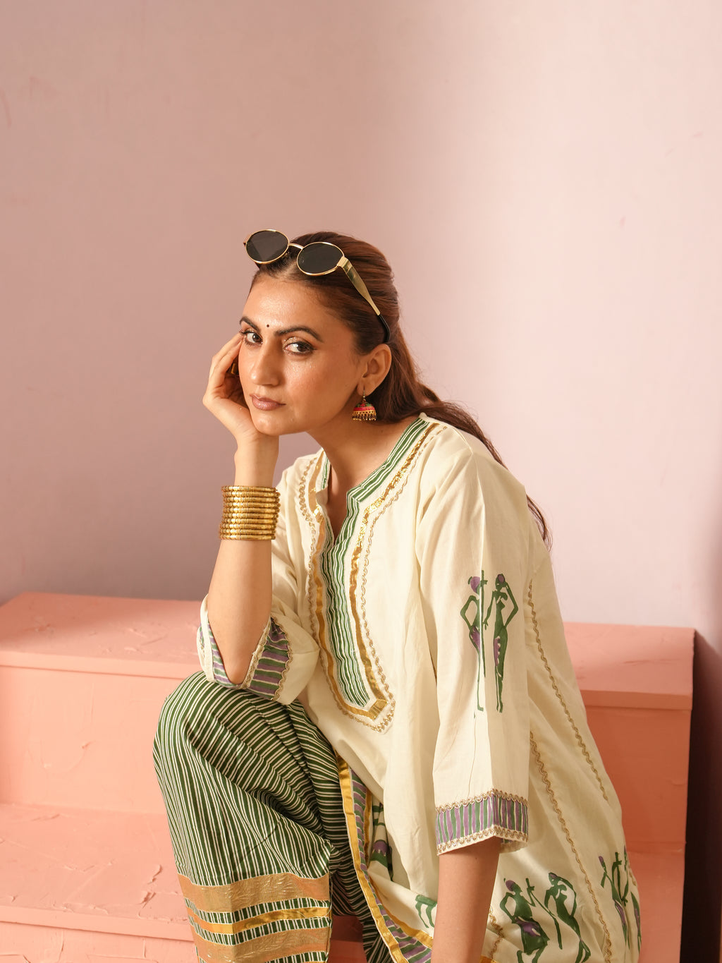 Rangriti Farshi Kurta Set