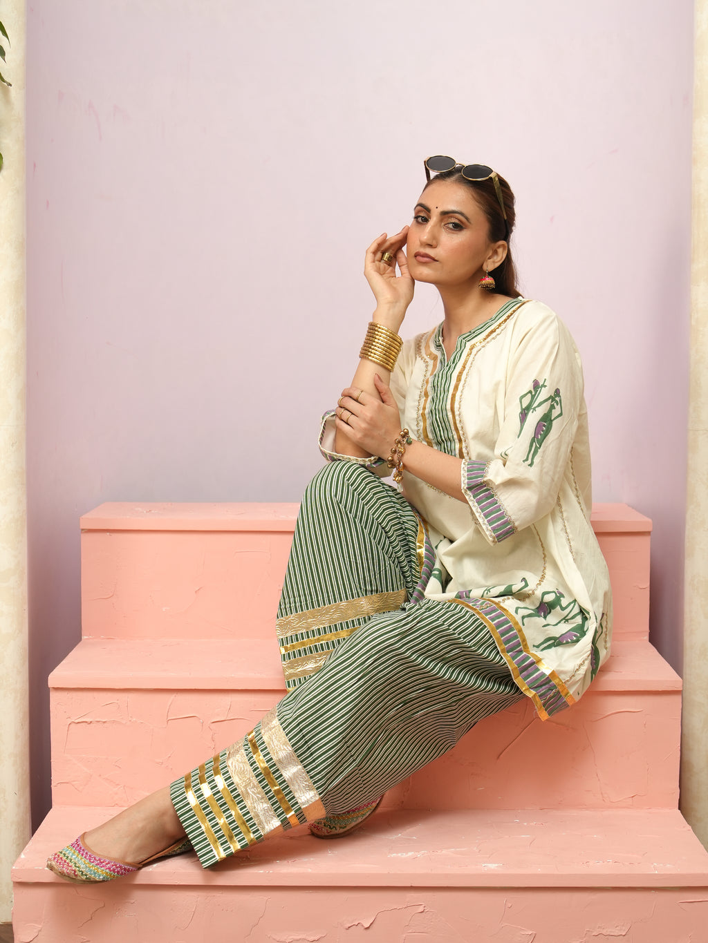 Rangriti Farshi Kurta Set