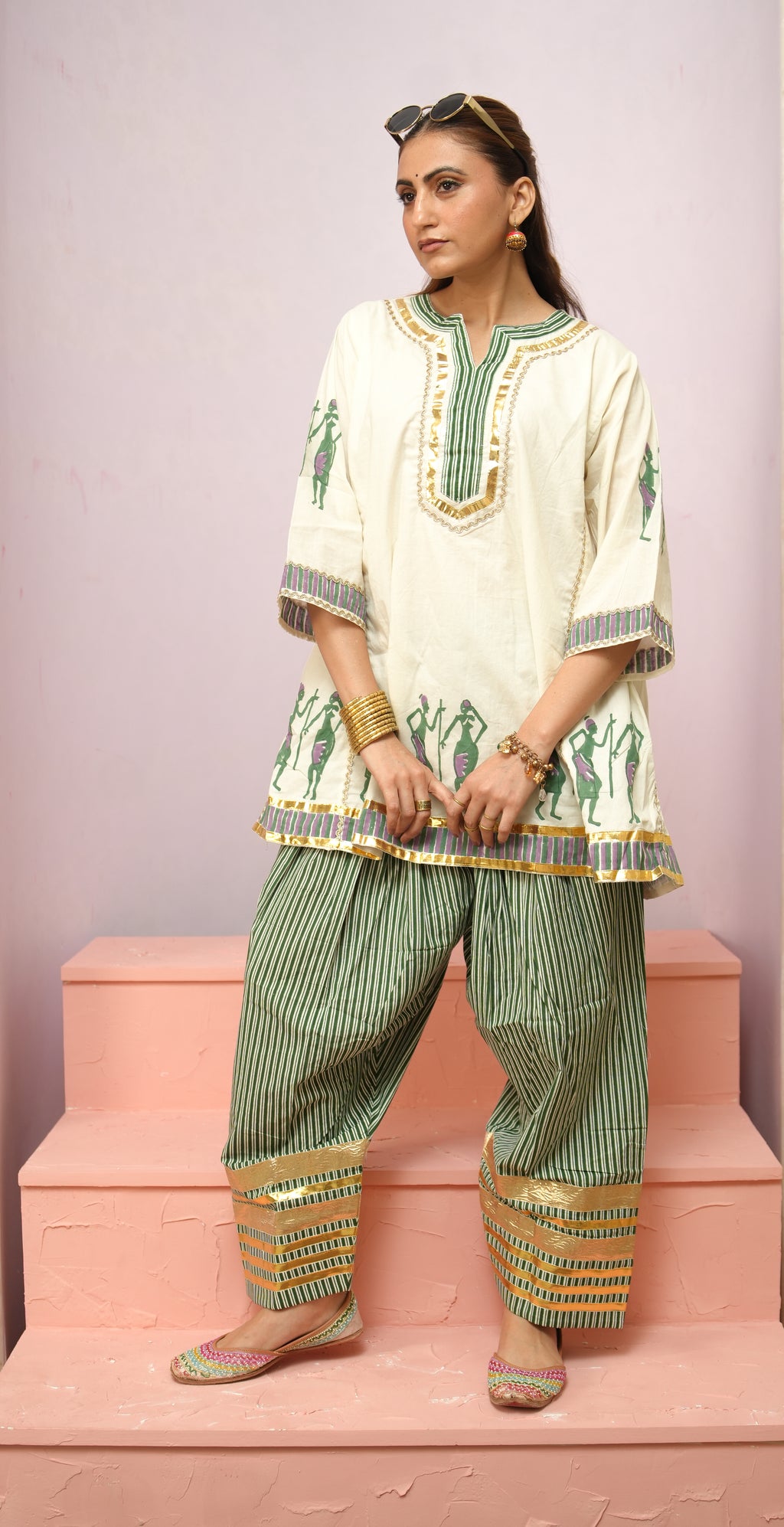 Rangriti Farshi Kurta Set