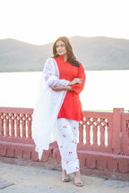 Cherry Bloom Farshi Suit Set