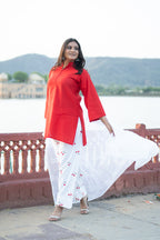 Cherry Bloom Farshi Suit Set