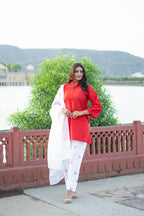 Cherry Bloom Farshi Suit Set