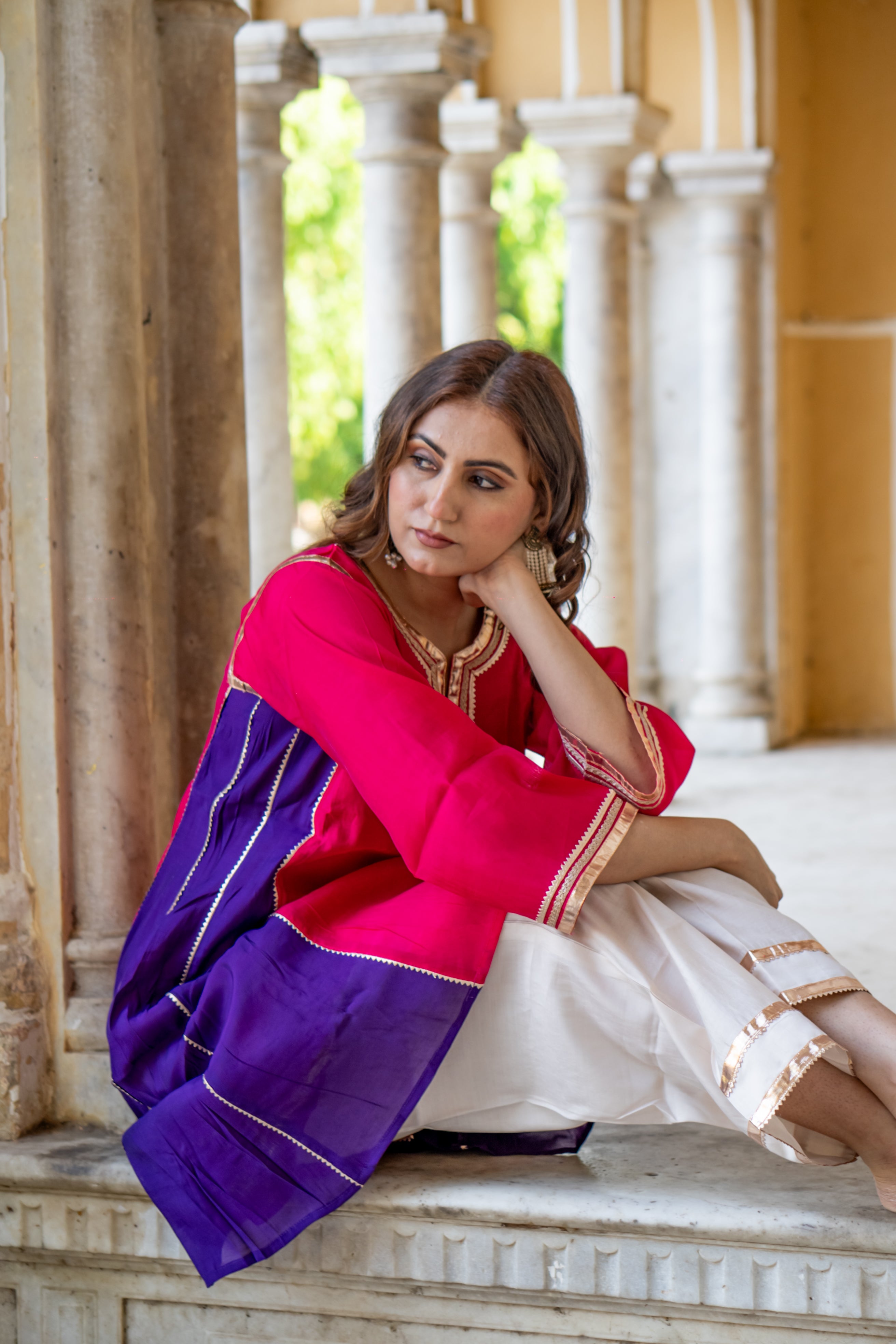Rani Noor Farshi Salwar Set